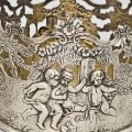 Suport pentru sticlă de vin din argint în manieră Louis XV | cca. 1900 -  Germania ( Hanau ) 