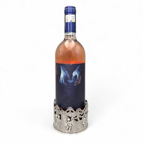 Suport pentru sticlă de vin din argint în manieră Louis XV | cca. 1900 -  Germania ( Hanau ) 