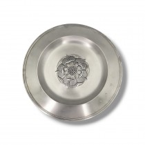 Platou din argint sterling "Tudor Rose Armada" | atelier  C. J. Vander Ltd., Londra - anul 1973