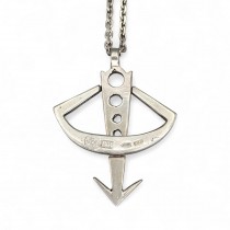 Colier din argint accesorizat cu un inedit pandant statement Sagitarius, semnat Brandimarte Guscelli | atelier Brandimarte - Firenze cca. 1960 - 1970