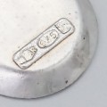 Colier din argint accesorizat cu un inedit pandant romantic de perioadă mid-century, realizat de atelierul italian UnoAErre