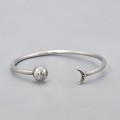 Brățară cuff Pandora " Moon & Stars " din argint | colecția Pandora Moments 2025 | preloved