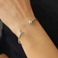Brățară cuff Pandora " Moon & Stars " din argint | colecția Pandora Moments 2025 | preloved