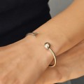 Brățară cuff Pandora " Moon & Stars " din argint | colecția Pandora Moments 2025 | preloved
