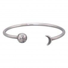 Brățară cuff Pandora " Moon & Stars " din argint | colecția Pandora Moments 2025 | preloved