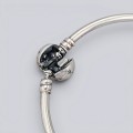 Brățară bangle PANDORA 'Stars & Galaxy' din argint cu incrustații de cristale cz | preloved