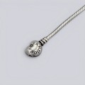 Brățară Pandora din argint cu sistem de închidere în formă de inimă | colecția Pandora Moments | preloved