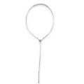 Elegant colier lariat Franco Pianegonda din argint cu accente texturate | preloved 2000's