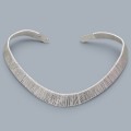 Colier choker Franco Pianegonda din argint 925 rodinat | preloved 2000's