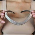 Colier choker Franco Pianegonda din argint 925 rodinat | preloved 2000's