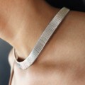 Colier choker Franco Pianegonda din argint 925 rodinat | preloved 2000's