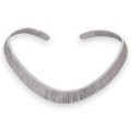 Colier choker Franco Pianegonda din argint 925 rodinat | preloved 2000's