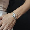 Brățară statement Cesare Paciotti din argint 925 masiv |  preloved