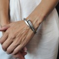 Brățară unisex Cesare PACIOTTI din argint 925 masiv | preloved 