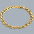 Colier statement din argint 925 placat cu aur 18k | atelier Luniya Jewellery - designer Nilay Bayındır | preloved 2020's 