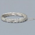Elegantă brățară vintage retromodernistă Twisted Bangle din argint | preloved | cca. 1960 - 1970