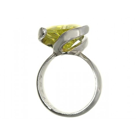 EXCLUSIV: inel ARTANTIK. argint cu anturaj Bohemia