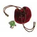 OCAZIE: inel Kenzo: LOTUS. argint , jadeit si ametist cabochon. in cutie! certificat!
