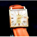 ceas FESTINA VINTAGE automatic. incabloc. 17 rubine. gold plated. cca 1950