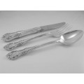 set tacamuri ONEIDA argint sterling. 1952. impecabil! in cutia originala!