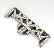 brosa Art Deco - cloisonne - Pierre Bex -  Franta brosa Art Deco - cloisonne - Pierre Bex -  Franta