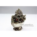 veche sticluta de prizat. Tibet. snuff bottle. Nepal. cca 1900