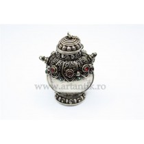 veche sticluta de prizat. Tibet. snuff bottle. Nepal. cca 1900