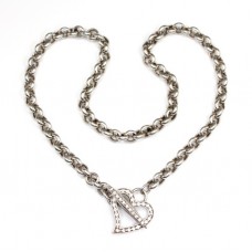 elegant colier sautoir - Valentine's - argint si zirconii - Italia elegant colier sautoir - Valentine's - argint si zirconii - Italia