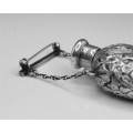 RAR: sticluta de parfum. chatelaine 1908. atelier britanic. argint sterling