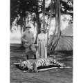 pandant victorian gheara de tigru. British Raj cca 1900
