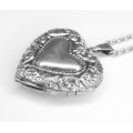 colier cu pandant " Locket Heart " - argint - Franta