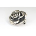  brosa / pandant " Rose " din argint - atelier central-european
