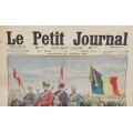 cromolitografie 1913 - Uniformes de l'armee roumaine - Le Petit Journal