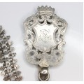 Accesoriu cu porte-monnaie chatelaine din argint - Austro-Ungaria cca 1870