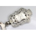 Accesoriu cu porte-monnaie chatelaine din argint - Austro-Ungaria cca 1870