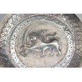 set de boluri persane, din argint. manufactura de perioada Qajar cca 1900