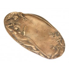 vide-poche Art Nouveau - bronz - cca 1900 Franta vide-poche Art Nouveau - bronz - cca 1900 Franta