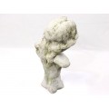 statuie decorativa - bust Art Nouveau - sculptura in béton - Franta cca 1900