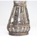 rafinat decantor otoman - filigran in cupru argintat - Trabzon cca 1900