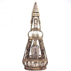 rafinat decantor otoman - filigran in cupru argintat - Trabzon cca 1900 rafinat decantor otoman - filigran in cupru argintat - Trabzon cca 1900