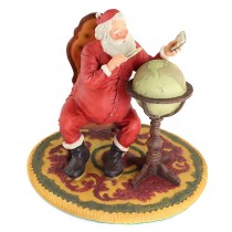 Statueta " Santa's Globe " - editie limitata - sculptor Lawrence Heyda 1987