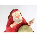 Statueta " Santa's Globe " - editie limitata - sculptor Lawrence Heyda 1987