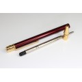 pix ballpoint Santos de Cartier - Burgundy Lacquer - in cutia originala