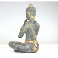 veche statueta hindu-budista " Krishna " - bronz patinat - Rattanakosin cca 1920