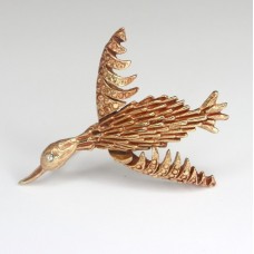 brosa vintage Swarovski " Duck " - anii '70 brosa vintage Swarovski " Duck " - anii '70