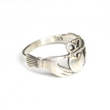 inel traditional irlandez - Claddagh - argint - Irlanda inel traditional irlandez - Claddagh - argint - Irlanda