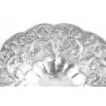somptuoasa fructiera romaneasca, din argint. cca 1955 