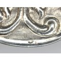 somptuoasa fructiera romaneasca, din argint. cca 1955 
