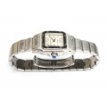 ceas de dama Cartier Santos de Galbee - Automatic -Stainless Steel - W20044D6