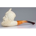 pipa meerschaum " Padishah " - nefolosita - atelier turcesc - anii '40